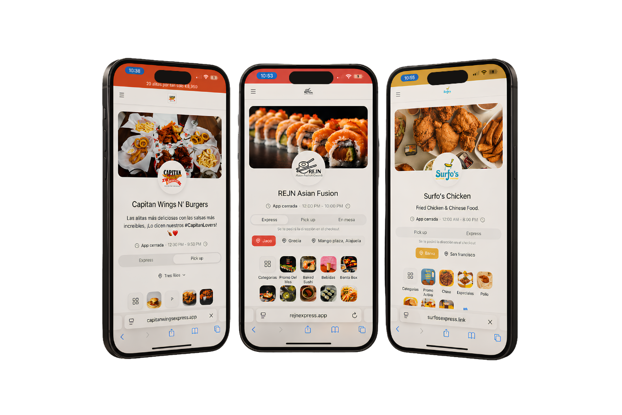 App de pedidos propia